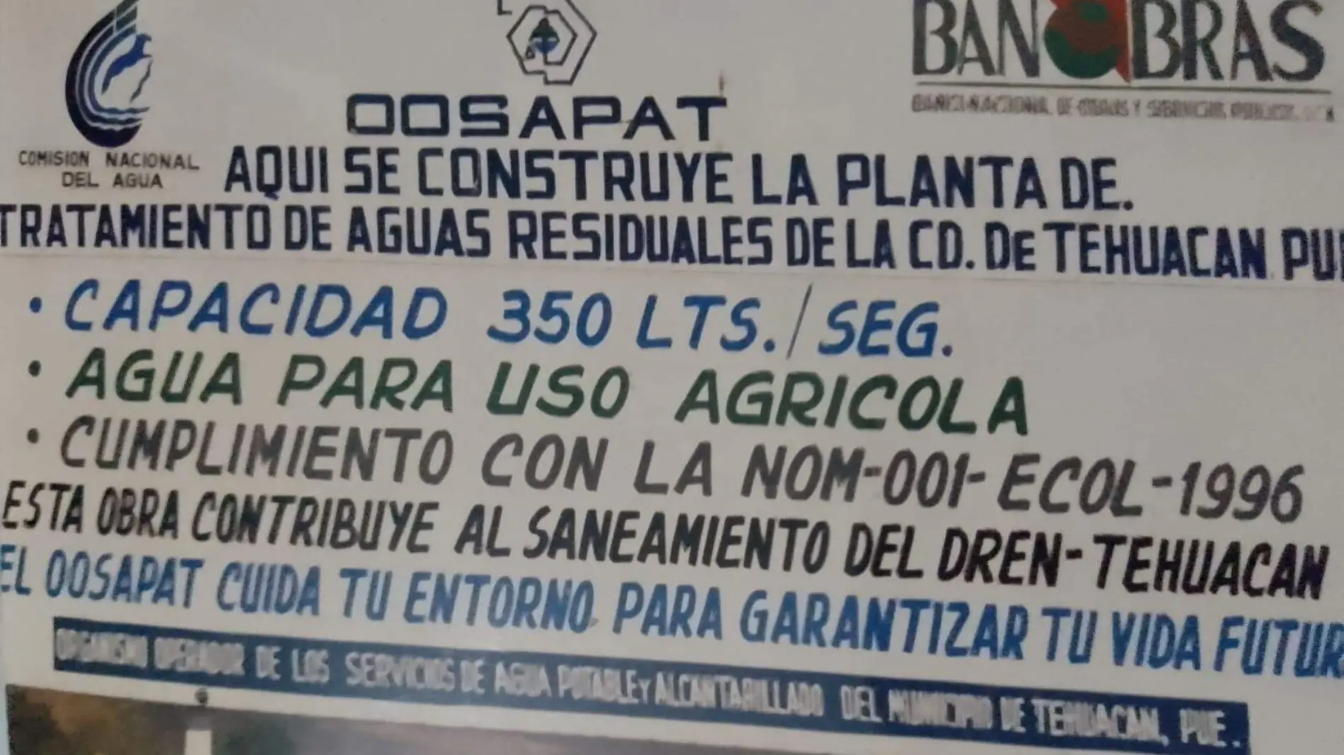 En 2002 prometieron construir planta tratadora en Tehuacán y nunca se cumplió